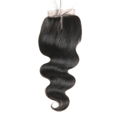 China 18 Inch Real Human Hair Lace Closure , Virgin Human Hair Lace Front Wigs supplier