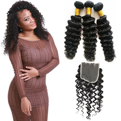 China Smooth No Tangle Virgin Brazilian Hair Extensions / Real Brazilian Remy Hair supplier