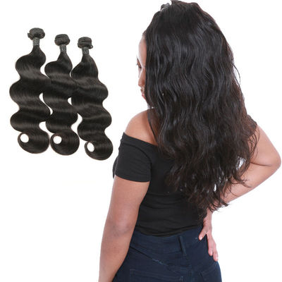 China Original Mink 100 Virgin Brazilian Body Wave Hair Without Chemical Processed supplier