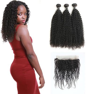 China 3 Bundles Of 360 Lace Frontal And Bundles Water Wave Double Layers Sewing supplier