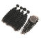 Unprocessed Authentic Brazilian Hair Extensions 4 Bundles With 4 * 4 Lace  Closure supplier