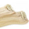 Blonde Virgin Clip In Hair Extensions , Hair Extensions 100 Human Hair Clip In supplier