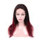 Genuine Virgin Hair Lace Wigs , Black To Red Remy Lace Wigs Human Hair supplier