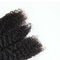 Genuine Raw Virgin Curly Hair Bundles / Jerry Curly Hair Weave With Closure supplier