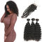 4 Piece Double Weft Virgin Bazilian Hair Extensions 3 Bundles CE Certification supplier