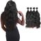 Genuine 18 Inch Brazilian Natural Wave 4 Bundles Remy Hair Customized Length supplier