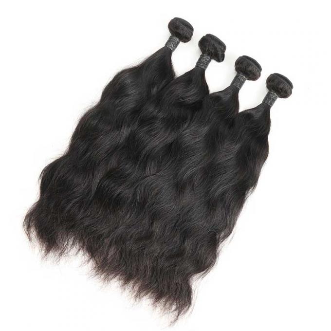 Genuine 18 Inch Brazilian Natural Wave 4 Bundles Remy Hair