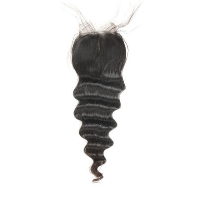 China Natural Looking Human Hair Lace Closure No Tangle Fashionable Appearance supplier