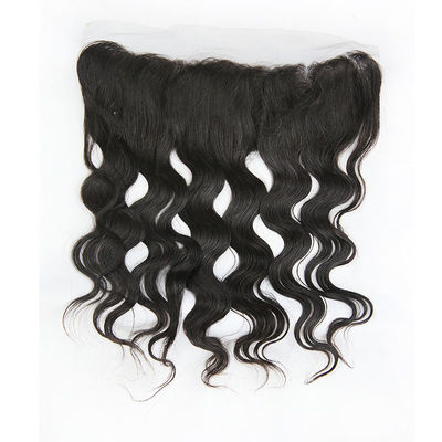 China Pure Raw Brazilian Human Hair Lace Closure / Silk Base Lace Frontal Closure supplier