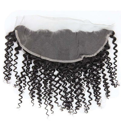 China Healthy Natural Lace Frontal Closure 13 X 4 Raw Human Hair No Shedding supplier