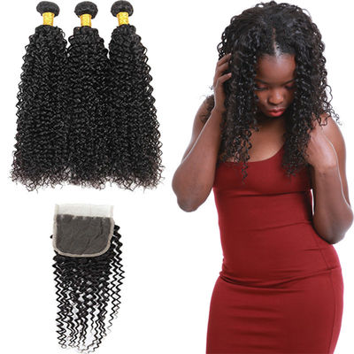 China 8A Real Peruvian Human Hair Extensions Kinky Curly , Peruvian Silky Straight Hair supplier