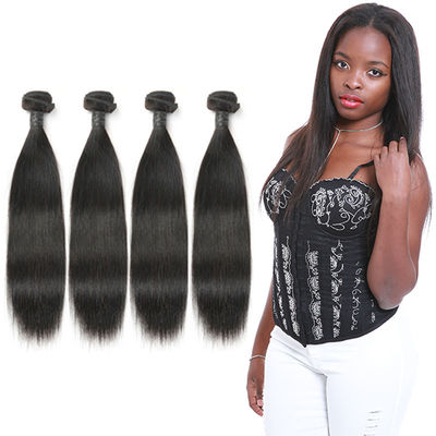 China Non Remy Real Natural Looking Straight Weave No Synthetic Hair OEM Service supplier