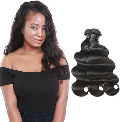 China Long Grade 9A Brazilian Body Wave Human Hair Weave 3 Bundles OEM Service supplier