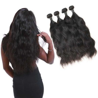 China Grade 9A Mink Brazilian Virgin Remy Hair Natural Wave Double Weft 4 Bundles supplier