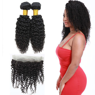 China 8A Genuine 360 Lace Frontal Closure , Silk Base 360 Frontal Weave Jerry Wave supplier