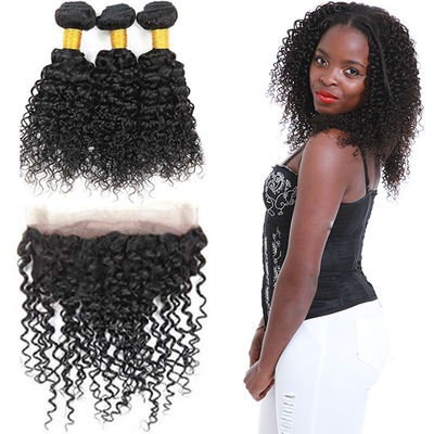 China 16 Inch Real 360 Lace Frontal Closure , 100 Percent Full Lace 360 Frontal supplier