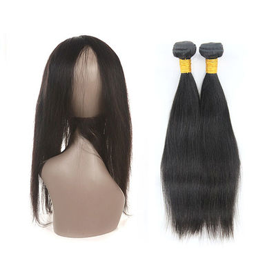 8A Grade 360 Lace Frontal Closure 2 Bundles Without Chemical Processed supplier