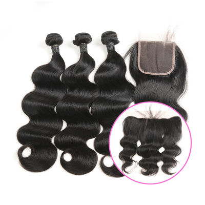 Long Raw 9A Virgin Brazilian Hair Extensions , Brazilian Unprocessed Virgin Hair supplier