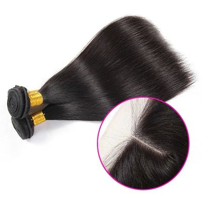 Unprocessed Indian Human Hair Bundles / No Shedding Wavy Virgin Indian Hair Weave supplier