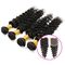 Natural Black Virgin Brazilian Hair Extensions , 4 Bundles Of Brazilian Hair supplier