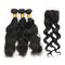 20 Inch Malaysian Curly Hair Bundles With Closure Natural Wave CE Certification supplier