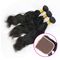20 Inch Malaysian Curly Hair Bundles With Closure Natural Wave CE Certification supplier