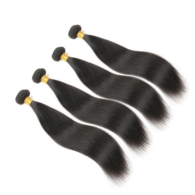 16 Inch Smooth Real Virgin Brazilian Straight Hair Bundles CE Certification supplier