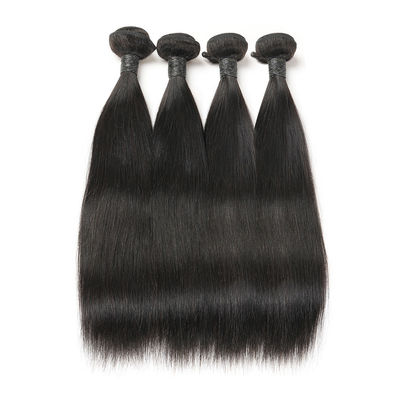 Non Remy Real Natural Looking Straight Weave No Synthetic Hair OEM Service supplier