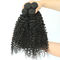 8A Healthy Virgin Curly Hair Bundles , Kinky Curly Human Hair Extensions supplier