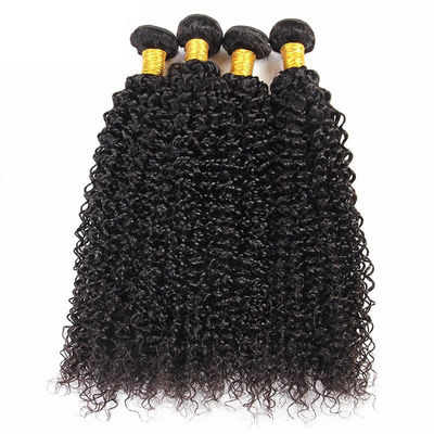 8A Healthy Virgin Curly Hair Bundles , Kinky Curly Human Hair Extensions supplier