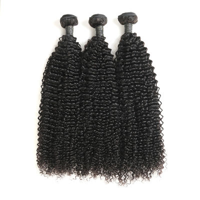 Grade 9A Kinky Baby Remy Curly Hair Extensions 3 Bundles Raw Human Hair supplier