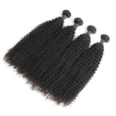 Authentic Real Curly Human Hair Weave Bundles Without Chemical Processed supplier