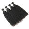 Authentic Real Curly Human Hair Weave Bundles Without Chemical Processed supplier