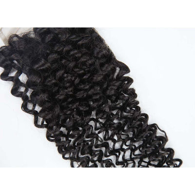 Authentic Human Hair Lace Closure , Human Hair Lace Front Closure Piece supplier