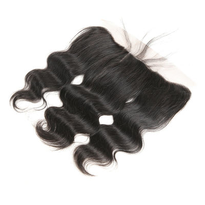 Genuine Body Wave Lace Closure Hair Extensions With Baby Hair OEM Service supplier