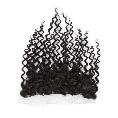 Healthy Human Hair Lace Closures With Baby Hair Without Chemical Processed supplier