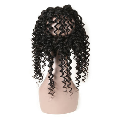 Soft 9A Pre Plucked 360 Lace Frontal With Bundles Deep Wave OEM Service supplier