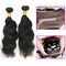 Transparent Raw 360 Frontal Closure Sew In 2 Bundles No Synthetic Hair supplier