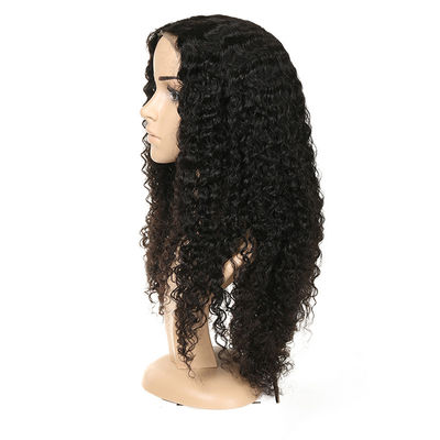 Unprocessed Full Lace Remy Human Hair Wigs Customized Length OEM Service supplier