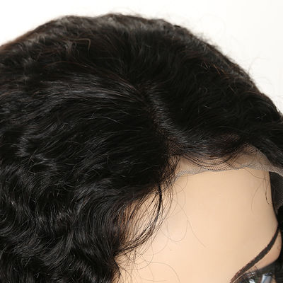 Unprocessed Full Lace Remy Human Hair Wigs Customized Length OEM Service supplier