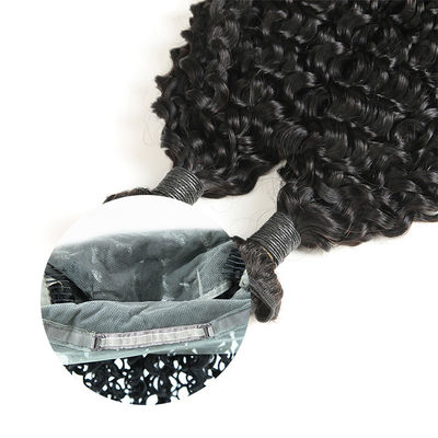 9A Thick Healthy Pre Plucked 360 Lace Frontal 2 Bundles No Synthetic Hair supplier