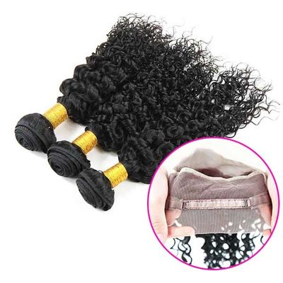 16 Inch Real 360 Lace Frontal Closure , 100 Percent Full Lace 360 Frontal supplier