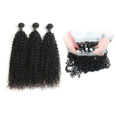 9A Natural Black 360 Silk Base Closure Jerry Wave 3 Bundles Customized Length supplier