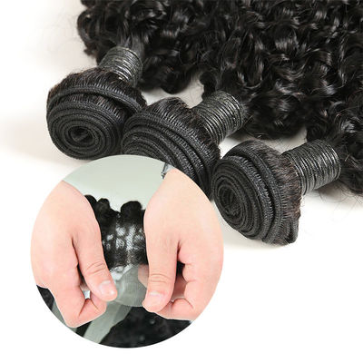 9A Natural Black 360 Silk Base Closure Jerry Wave 3 Bundles Customized Length supplier