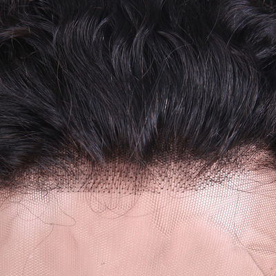 16 Inch Mongolian Virgin Hair Lace Wigs Kinky Curly With Transparent Lace supplier