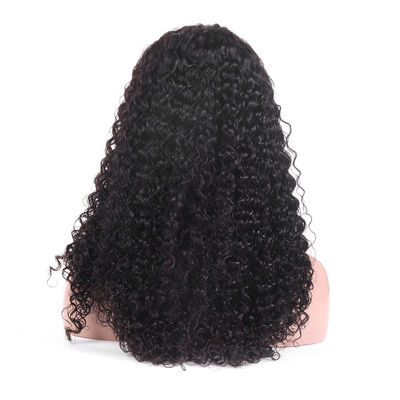 Genuine 100 Percent Human Hair Lace Wigs Jerry Curl No Synthetic Hair supplier