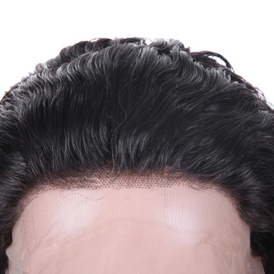 Double Weft Virgin Hair Lace Wigs , Shop Human Hair Wigs Customized Length supplier