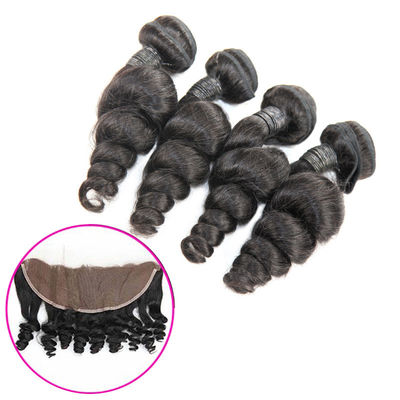 Real Healthy 100 Loose Wave Hair Extensions 4 Bundles No Synthetic Hair supplier