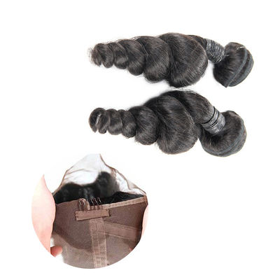 9A Grade 360 Lace Frontal Closure / Remy Lace Closure Piece Loose Tight supplier