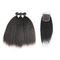 Double Weft Peruvian Human Hair Extensions Tangle Free And No Shedding supplier